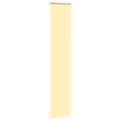 Roller Blind Blackout Yellow 40x230 cm Fabric Width 35.7 cm Polyester