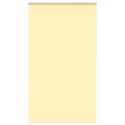 Roller Blind Blackout Yellow 130x230 cm Fabric Width 126.6 cm Polyester