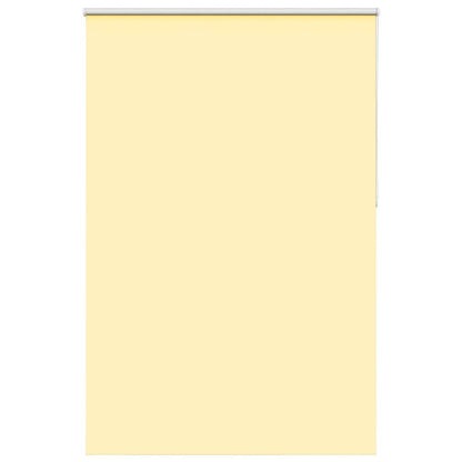Roller Blind Blackout Yellow 145x230 cm Fabric Width 141.6 cm Polyester