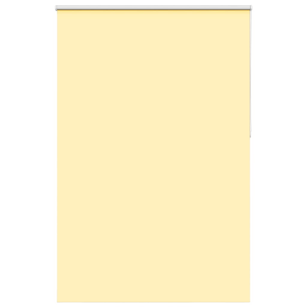 Roller Blind Blackout Yellow 165x230 cm Fabric Width 161.6 cm Polyester