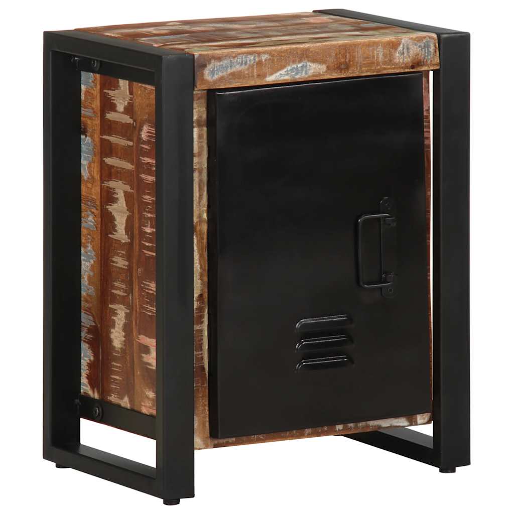 Bedside Cabinets 2 pcs Multicolour Solid Rough Wood Mango