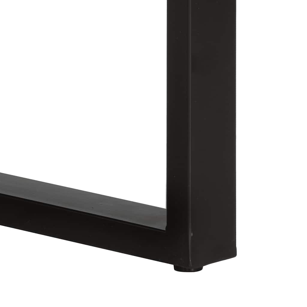 Console Cabinet 90x35x75 cm Solid Rough Wood Mango