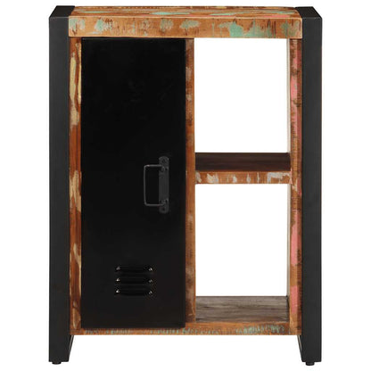 Sideboard Multicolour 55x35x70 cm Solid Wood Reclaimed