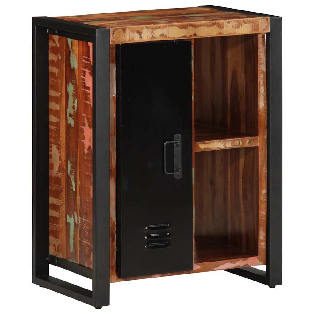 Sideboard Multicolour 55x35x70 cm Solid Wood Reclaimed