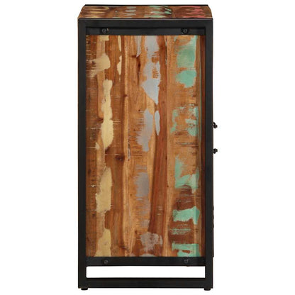 Sideboard Multicolour 55x35x70 cm Solid Wood Reclaimed