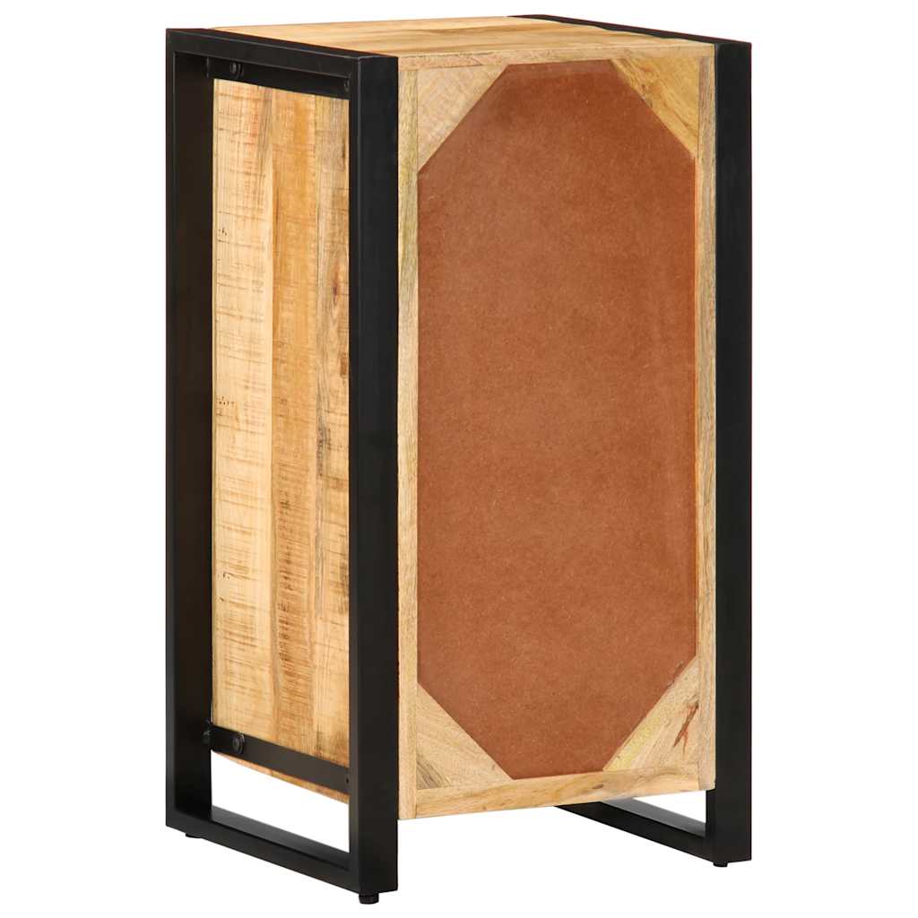 Drawer Cabinet 40x40x90 cm Solid Rough Wood Mango