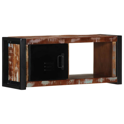 TV Cabinet 80x30x35 cm Solid Wood Reclaimed