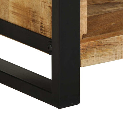 Bedside Cabinet Brown 40 x 30 x 80 cm Solid Mango wood