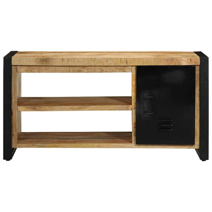 Shoe Bench Brown 100 x 40 x 50 cm Solid Mango wood