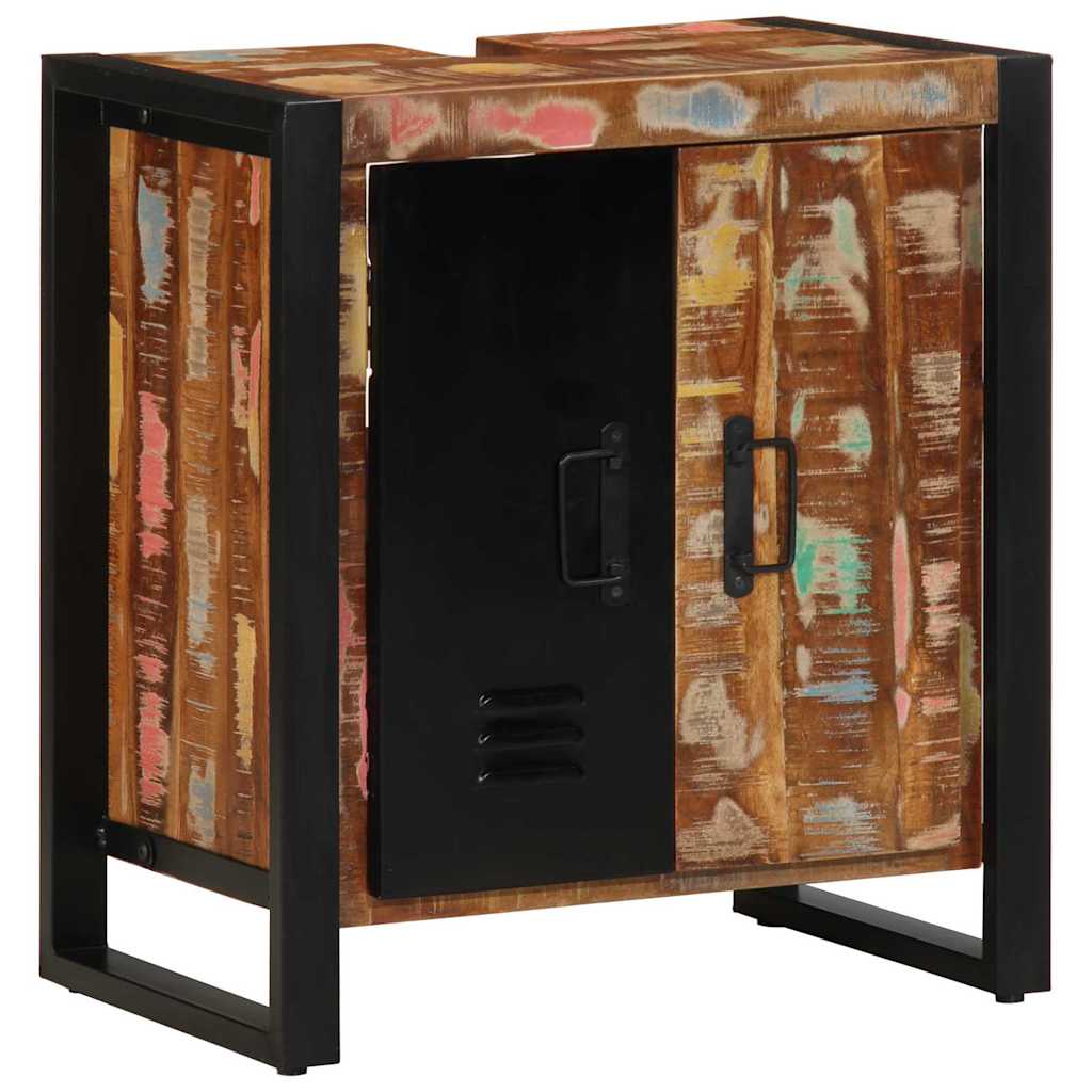 Bathroom Cabinet Brown 55 x 35 x 60 cm Solid Reclaim Wood