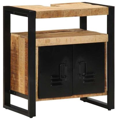 Bathroom Cabinet Brown 55 x 35 x 60 cm Solid Mango Wood
