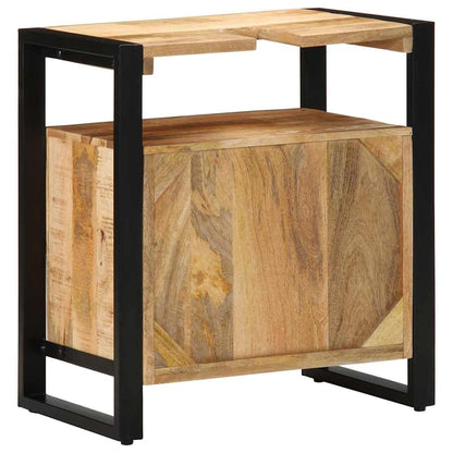Bathroom Cabinet Brown 55 x 35 x 60 cm Solid Mango Wood