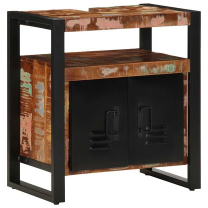 Bathroom Sink Cabinet 55x35x60 cm Solid Wood Reclaimed