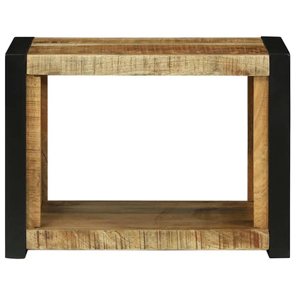 Wall Cube with Storage Brown 55 x 35 x 40 cm Solid Mango Wood