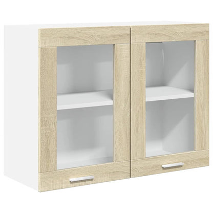 4 Piece Kitchen Cabinet Set Lyon Sonoma Oak Engineered Wood
