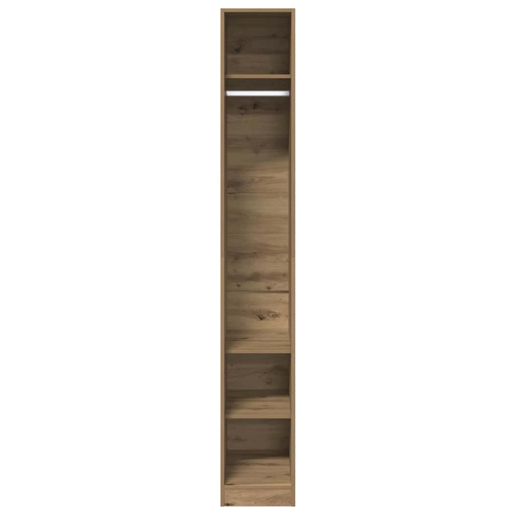 Wardrobe Artisian Oak 30x50x200 cm Engineered Wood