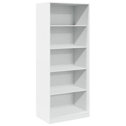 Wardrobe White 80x50x200 cm Engineered Wood