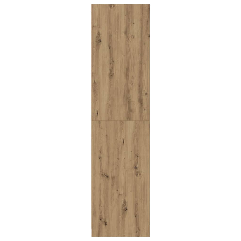 Wardrobe Artisian Oak 80x50x200 cm Engineered Wood