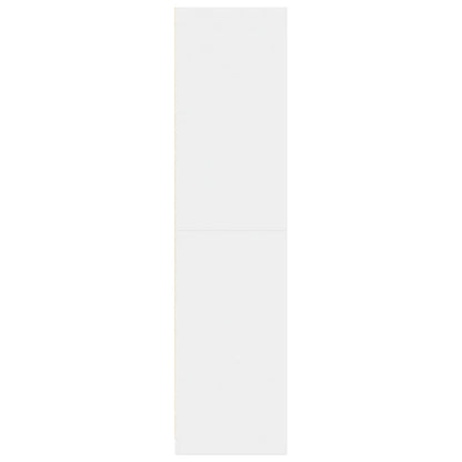 Wardrobe White 80x50x200 cm Engineered Wood