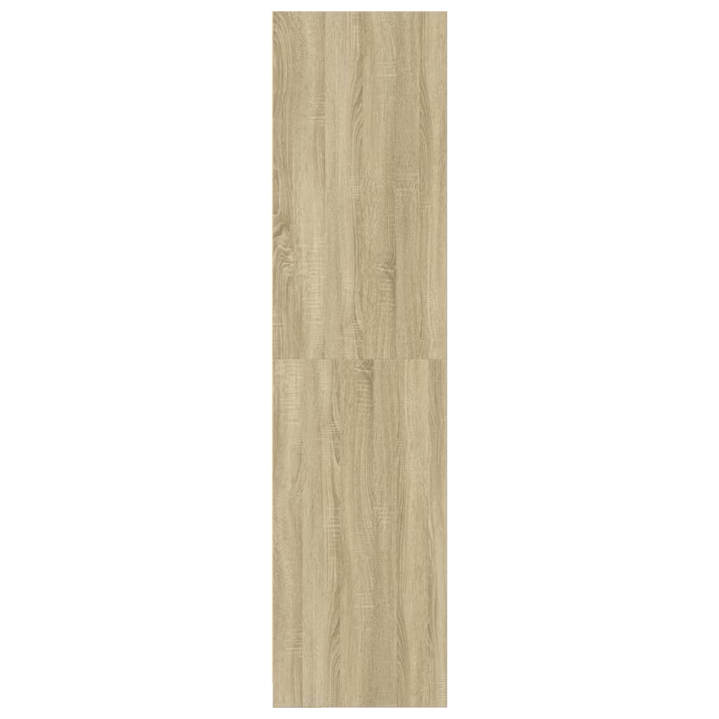 Wardrobe Sonoma Oak 80x50x200 cm Engineered Wood