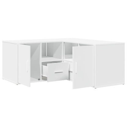 Corner Cabinet White 160x40x45 cm Engineered Wood