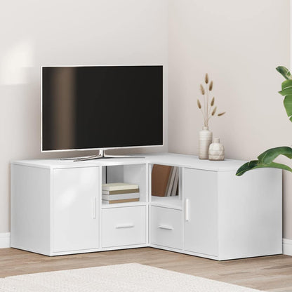 Corner Cabinet White 160x40x45 cm Engineered Wood