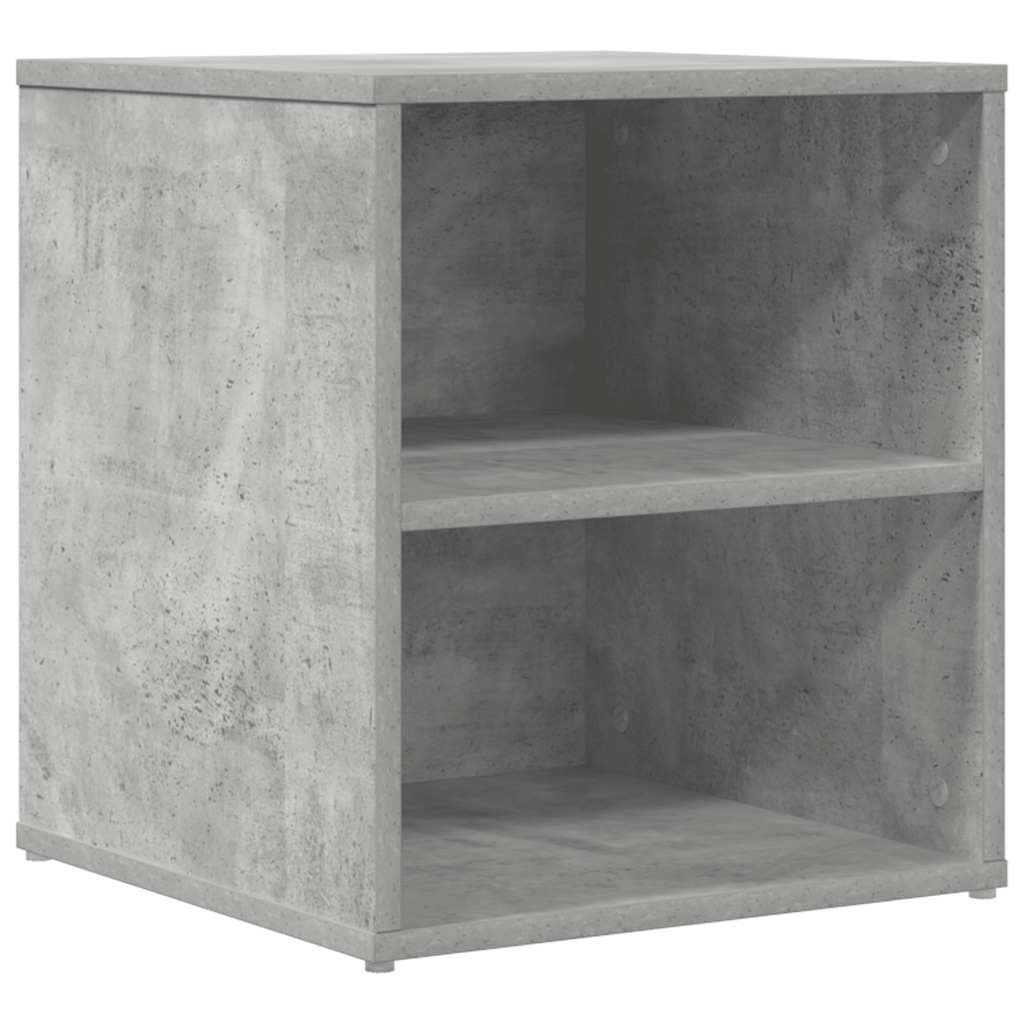 Corner Cabinet Concrete Grey 160x40x45 cm Engineered Wood
