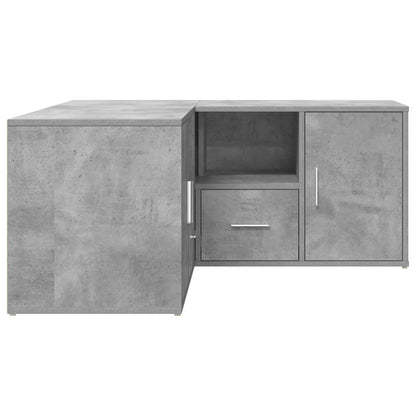Corner Cabinet Concrete Grey 160x40x45 cm Engineered Wood