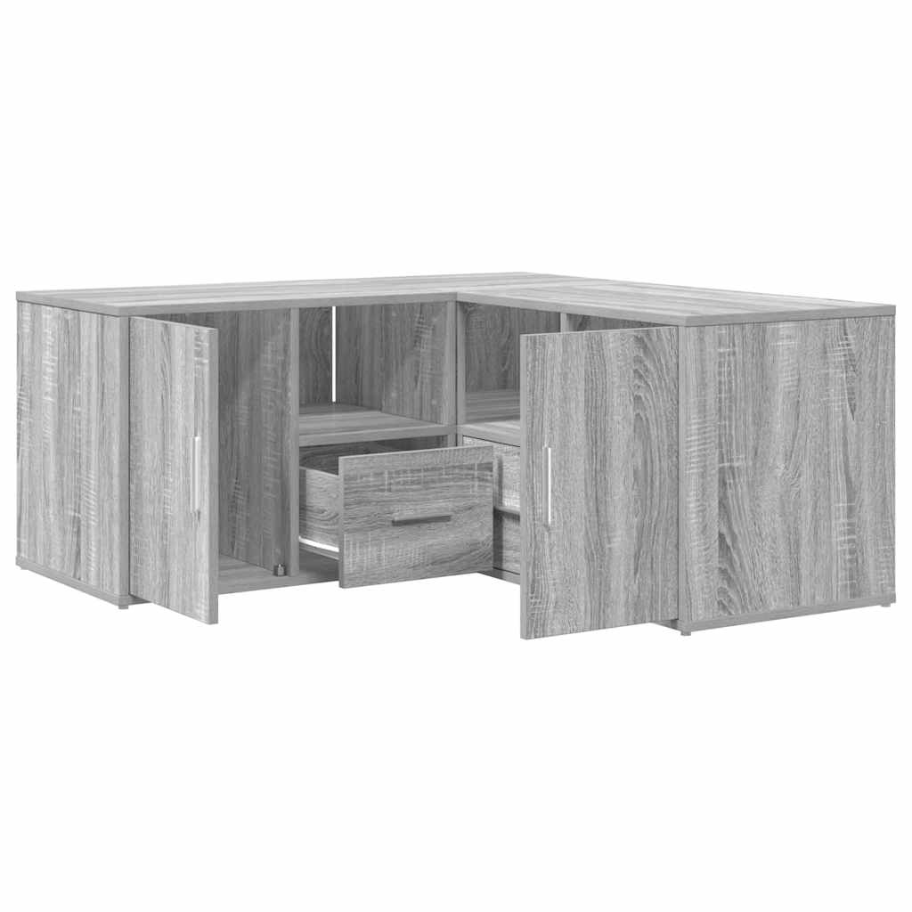 Corner Cabinet Grey Sonoma 160x40x45 cm Engineered Wood