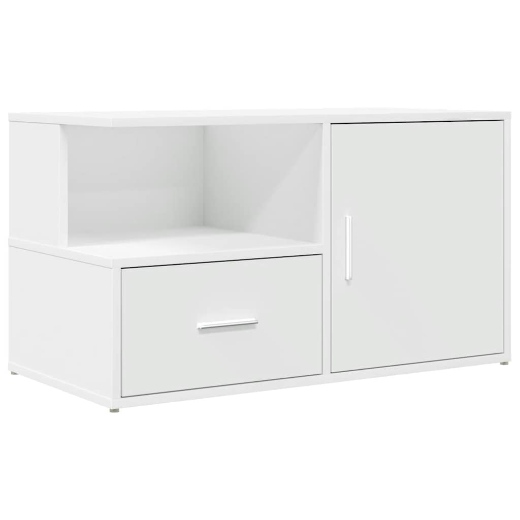Corner Cabinet White 200x40x45 cm Engineered Wood