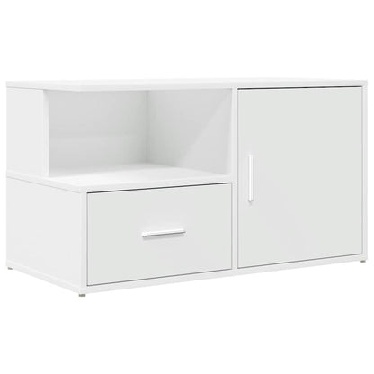 Corner Cabinet White 200x40x45 cm Engineered Wood