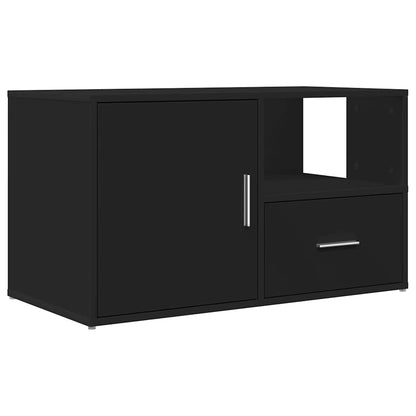 Corner Cabinet Black 200x40x45 cm Engineered Wood