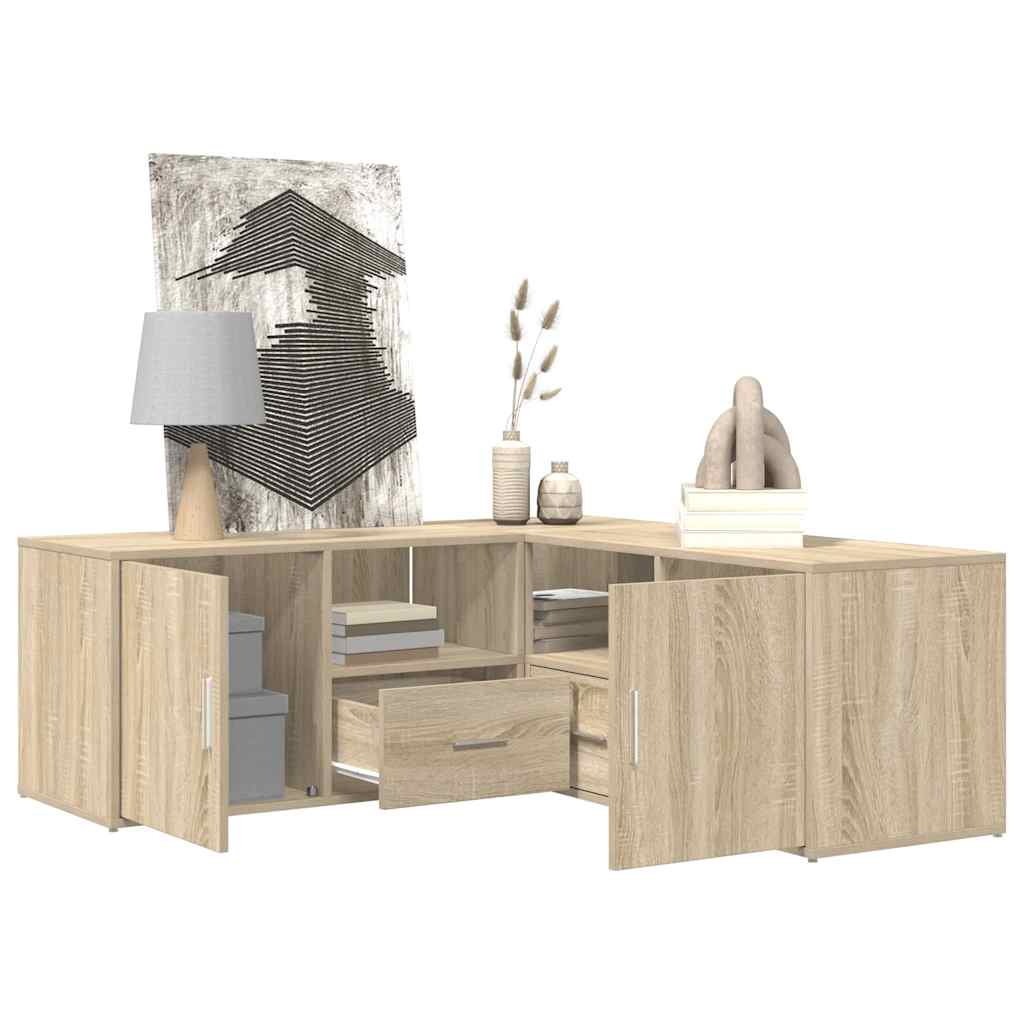 Corner Cabinet Sonoma Oak 200x40x45 cm Engineered Wood