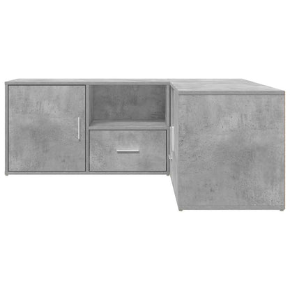 Corner Cabinet Concrete Grey 200x40x45 cm Engineered Wood