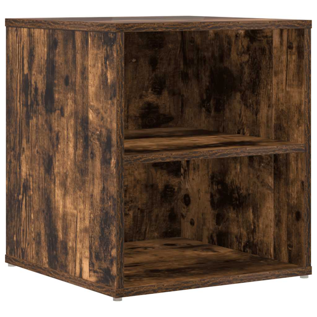 Corner Cabinet Smoked Oak 200x40x45 cm Engineered Wood