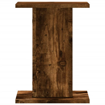 Plant Stands 2 pcs Smoked Oak 30x30x40 cm Engineered Wood