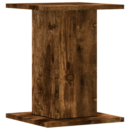 Plant Stands 2 pcs Smoked Oak 30x30x40 cm Engineered Wood