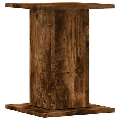 Plant Stands 2 pcs Smoked Oak 30x30x40 cm Engineered Wood