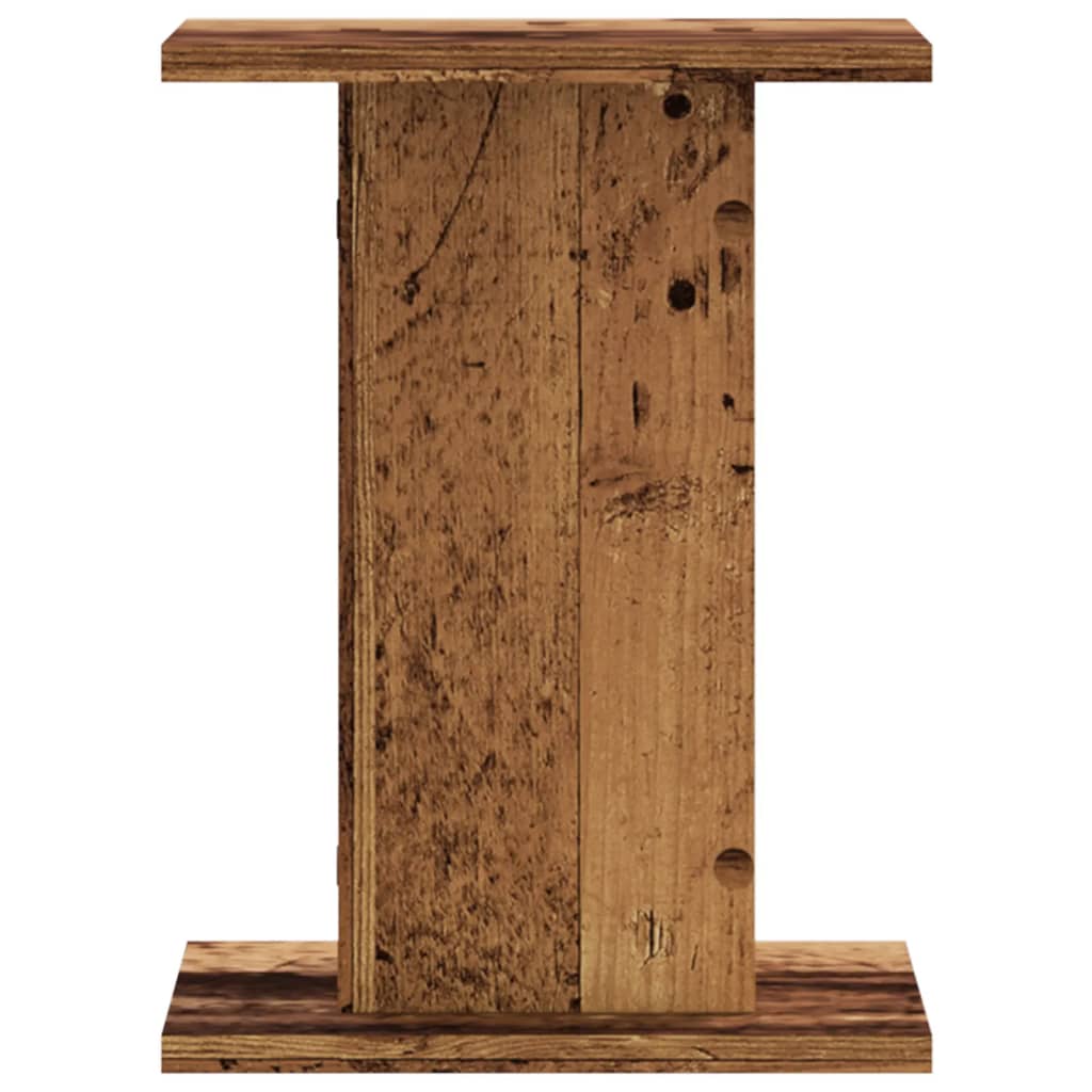 Plant Stands 2 pcs Old Wood 30x30x40 cm Engineered Wood