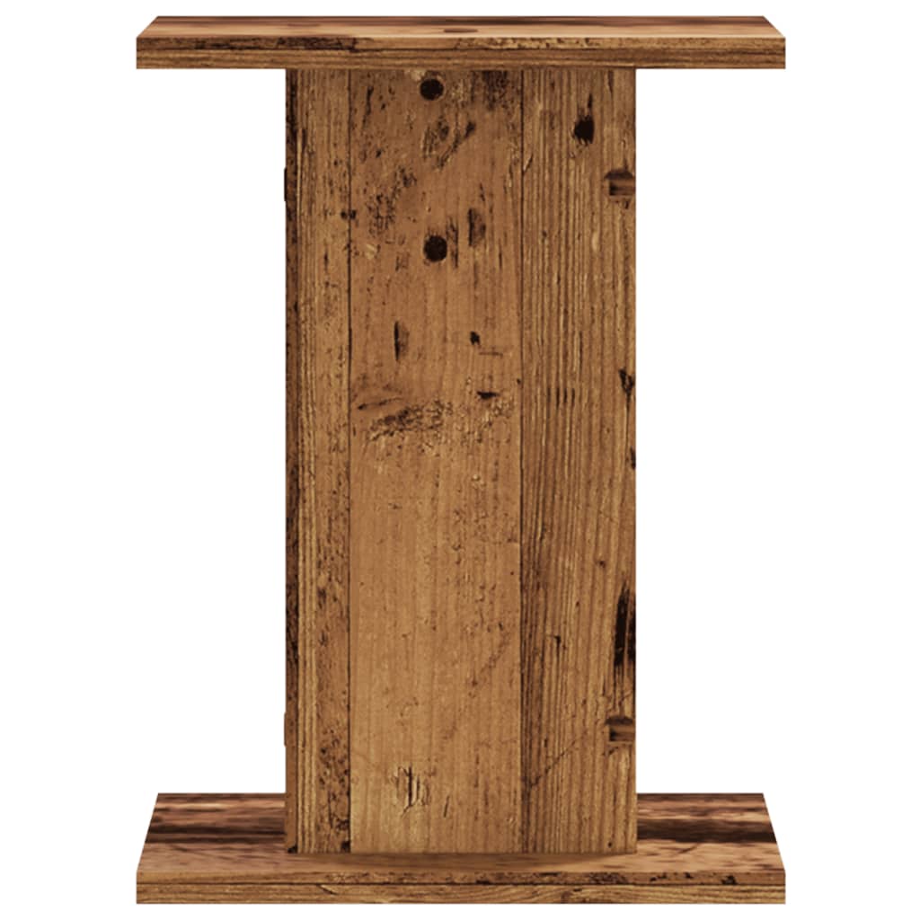 Plant Stands 2 pcs Old Wood 30x30x40 cm Engineered Wood
