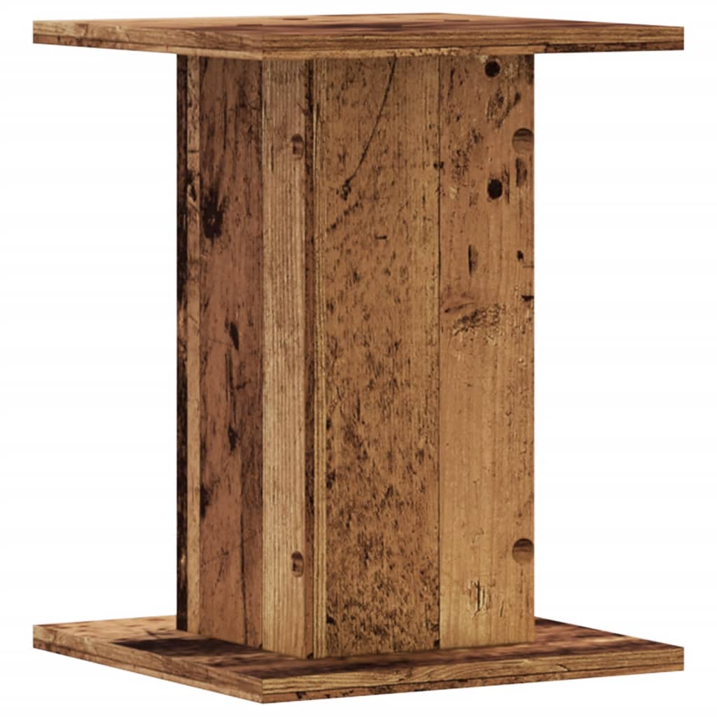 Plant Stands 2 pcs Old Wood 30x30x40 cm Engineered Wood