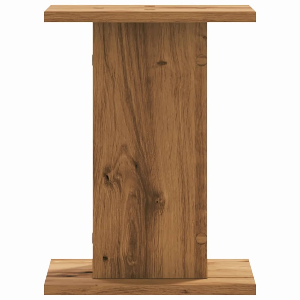 Plant Stands 2 pcs Artisian Oak 30x30x40 cm Engineered Wood