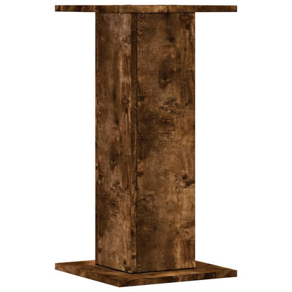 Plant Stands 2 pcs Smoked Oak 30x30x60 cm Engineered Wood
