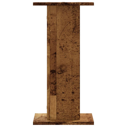 Plant Stands 2 pcs Old Wood 30x30x60 cm Engineered Wood
