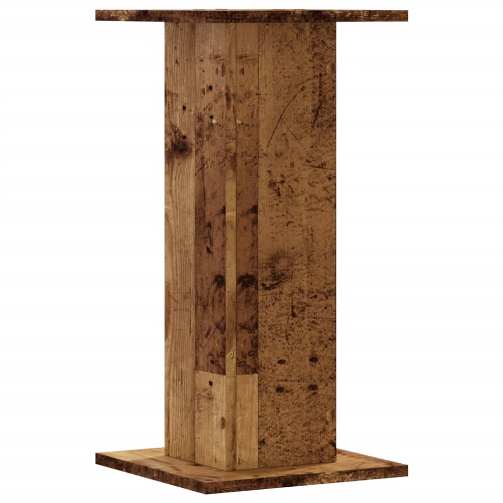 Plant Stands 2 pcs Old Wood 30x30x60 cm Engineered Wood