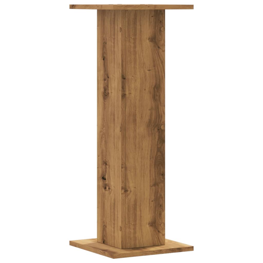 Plant Stands 2 pcs Artisian Oak 30x30x80 cm Engineered Wood