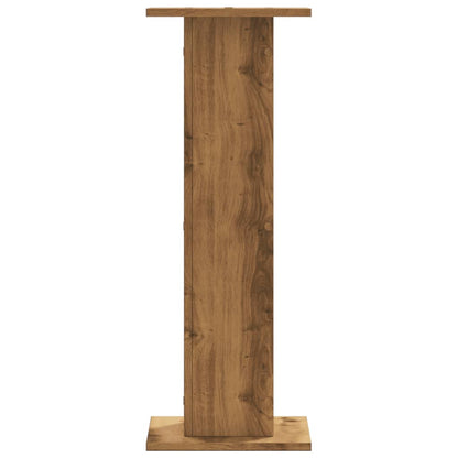 Plant Stands 2 pcs Artisian Oak 30x30x80 cm Engineered Wood