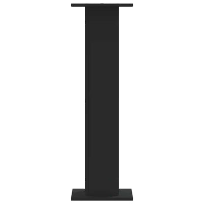 Plant Stands 2 pcs Black 30x30x95 cm Engineered Wood