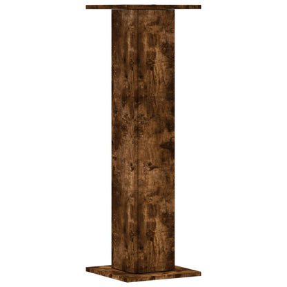 Plant Stands 2 pcs Smoked Oak 30x30x95 cm Engineered Wood