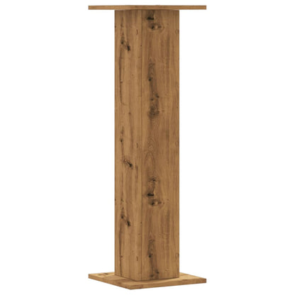 Plant Stands 2 pcs Artisian Oak 30x30x95 cm Engineered Wood